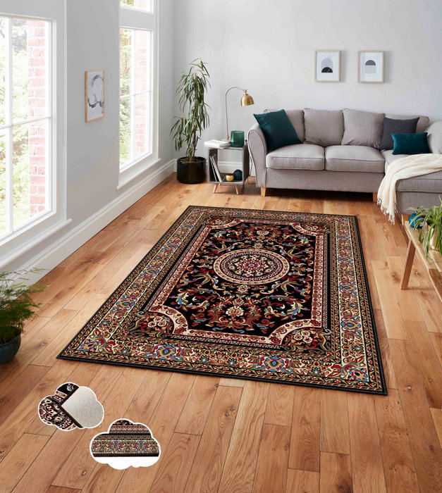Conceptum Asr Crpt-110 Alfombra de Terciopelo Multicolor 80 x 140 cm Conceptum Asr Crpt-110 Alfombra de Terciopelo Multicolor 80 x 140 cm